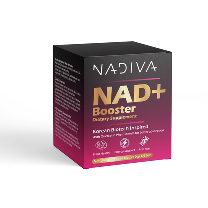 NAD+Booster - Ribósido de niacinamida liposomal + resveratrol | 900 mg 