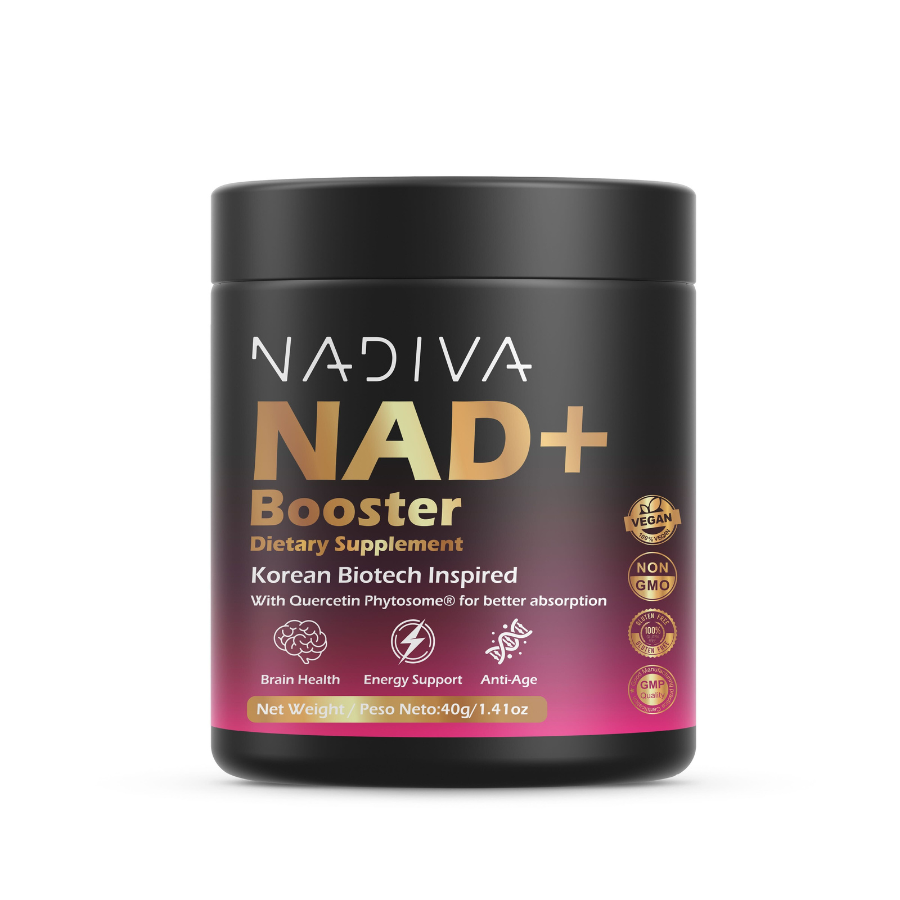 NAD+Booster - Ribósido de niacinamida liposomal + resveratrol | 900 mg 