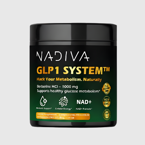 NADIVA Berberine NAD+ GLP-1 Activator | Natural Ozempic Alternative | Metabolic Support